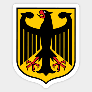 German Eagle Sticker